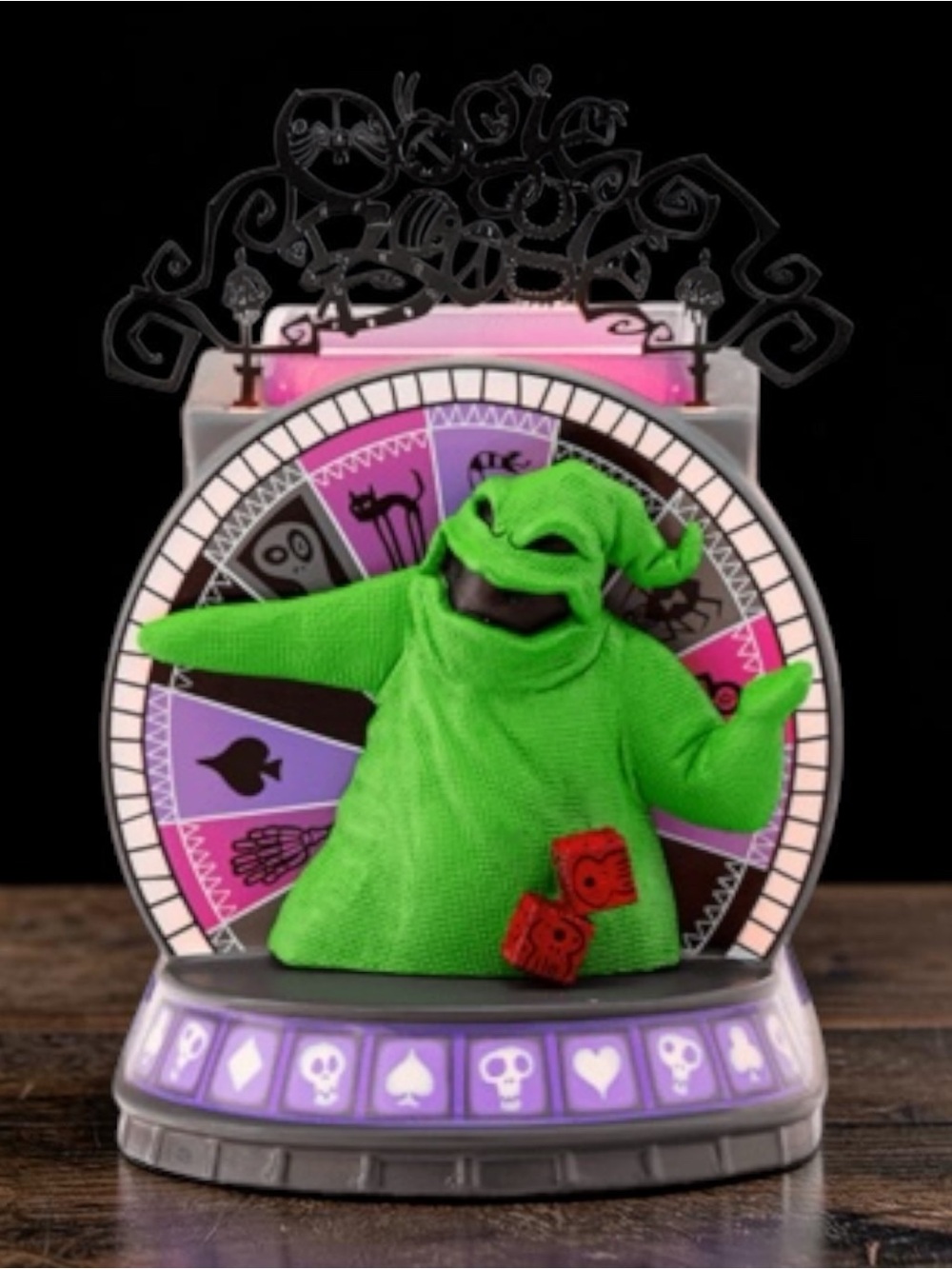 NIB nightmare before Christmas oogie boogie casino full size warmer